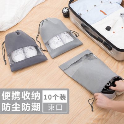 Giày túi du lịch giày di động chống bụi giày giày bao hộp giày không thấm nước giày dép trong suốt giày dép túi trong suốt túi lưu trữ
