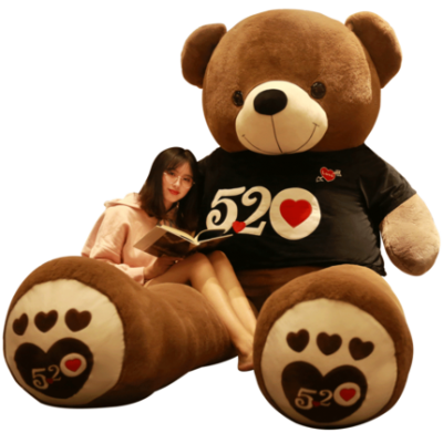 Big gấu đồ chơi sang trọng thêm gấu bông lớn búp bê búp bê búp bê ôm gấu búp bê búp bê để gửi bạn gái