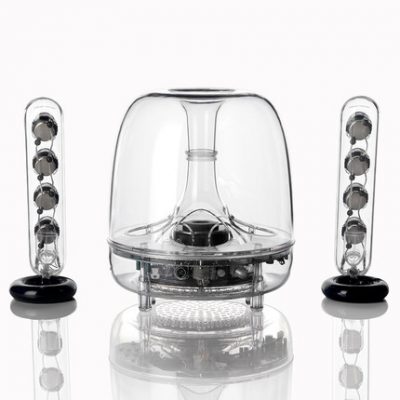 Harman Kardon Crystal Thế hệ thứ 3 SoundSticks Loa máy tính 2.1 Loa siêu trầm Trang chủ Loa không Bluetooth