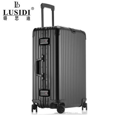 Tất cả nhôm hợp kim magiê vali nữ hộp nam xe đẩy trường hợp bánh xe phổ quát 26 inch vali 24 mật khẩu hộp nội trú khung