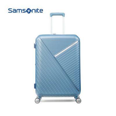 Samsonite / Xe đẩy Samsonite Vỏ du lịch có thể mở rộng Hành lý sọc 20/25/28 "GV4
