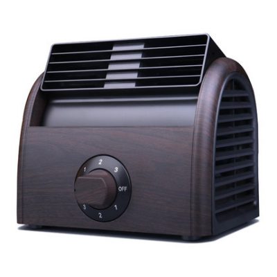 Quạt mini máy tính để bàn máy tính để bàn nhỏ quạt sinh viên ký túc xá giường câm văn phòng di động không USB không có điều hòa không khí phòng ngủ với đèn pin quạt làm mát gió lớn