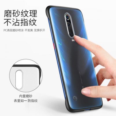 Gạo đỏ K20 vỏ điện thoại di động chà k20pro vỏ bảo vệ siêu mỏng trong suốt silicon chống vỡ hạt kê redmik20 pro không viền lớn quỷ cá tính sáng tạo 855 nam nữ vỏ mềm