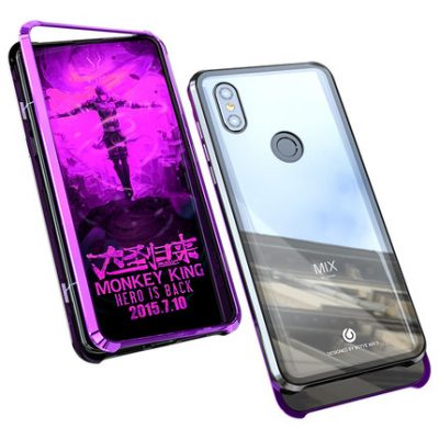 Millet mix3 vỏ điện thoại di động bao gồm tất cả bao gồm 9 điện thoại di động vỏ từ tính mix3 vỏ điện thoại di động Palace phiên bản đặc biệt thủy tinh trong suốt chống rơi vỏ kê 8 kim loại cá tính mạng sáng tạo thủy triều đỏ