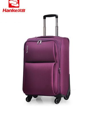 Hanke Oxford Brass Box Hộp vải nữ Hành lý Nam Universal Vali Bánh xe 20 inch Cassette Case