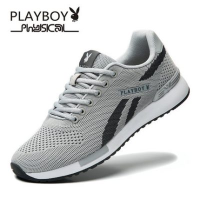 Giày nam Playboy mùa hè nam lưới thoáng khí giày lưới nam thể thao giản dị giày chạy bộ nam giày du lịch nam