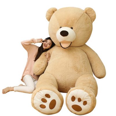 Gấu lớn quá khổ thêm đồ chơi sang trọng gấu bông gấu trúc ôm gấu búp bê búp bê dễ thương giường khổng lồ