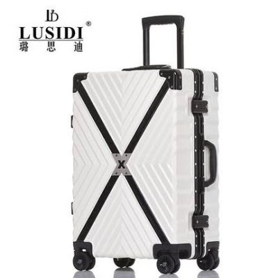 Net vali đỏ nữ rung động trường hợp xe đẩy phổ quát bánh xe thủy triều khung nhôm vali nam sinh viên mật khẩu lên máy bay