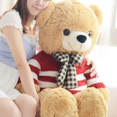 Đồ chơi sang trọng Ôm gấu Teddy Gấu búp bê Gấu Buddy Quà tặng sinh nhật cho bé gái 1.6 mét Panda