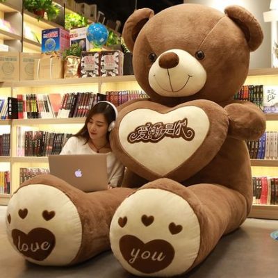 Gấu trúc khổng lồ đồ chơi nhỏ búp bê ôm gấu bông búp bê cô gái lớn chó gấu dễ thương gối ngủ