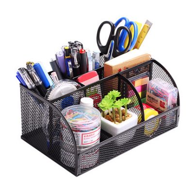 Hiệu quả giữ bút thời trang sáng tạo Hàn Quốc nhỏ tươi và đáng yêu bút giữ máy tính để bàn trang trí bút giữ văn phòng phẩm cung cấp đa năng sinh viên kết hợp bút thùng đơn giản bàn văn phòng công suất lớn hộp lưu trữ