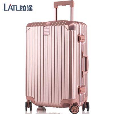 Vali in lưới màu đỏ vạn năng bánh xe nam và nữ xe đẩy vali học sinh 28 khung nhôm thủy triều 20 inch retro hộp