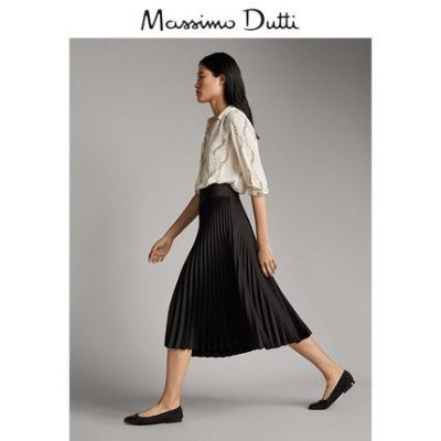 Chuỗi lễ kỷ niệm Massimo Dutti Women 2019 mùa thu và mùa đông Váy mới dành cho nữ 05241501800