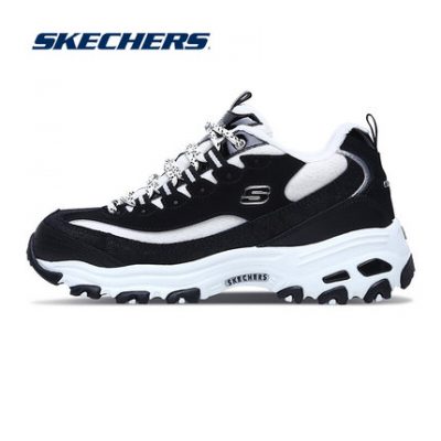 Giày Skechers Giày nữ 2019 mới mùa thu đông chính thức giày thể thao giản dị Giày gấu trúc cộng với giày nhung cha