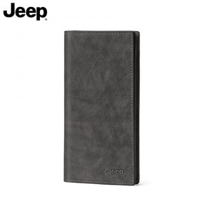 Ví JEEP / Jeep Ví nam Da dài Clip Công suất lớn Tuổi trẻ Cá tính Da Mới Ví nam Ly hợp
