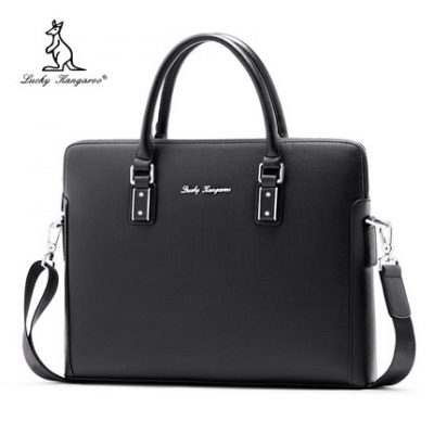 Lucky Kangaroo Túi nam kinh doanh Túi xách nam Túi xách ngang Cặp ngang Túi Messenger Túi đeo lưng