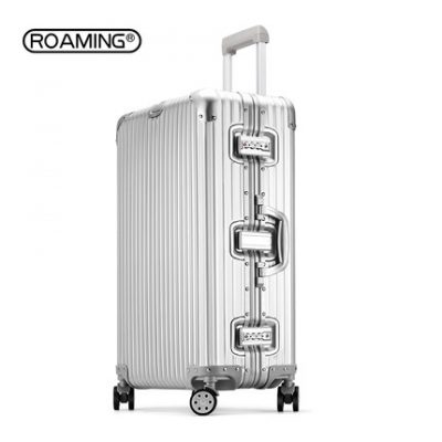 Tất cả nhôm hợp kim magiê xe đẩy vali nam bánh xe phổ quát 24 inch 28 công suất lớn vali nữ mật khẩu hộp