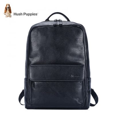 Hushman Men Ba lô Da Casual Công suất lớn Ba lô Lớp đầu tiên Da bò Kinh doanh Túi máy tính Du lịch Túi thủy triều