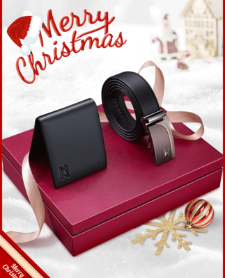 Hộp quà tặng Seven Wolf Belt Purse Đặt quà tặng sinh nhật cho bé trai Quà tặng Giáng sinh cho bạn trai dành cho bố