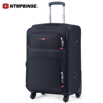 Swiss Army Knife Oxford Bra Xe đẩy Nữ Canvas Vali Nam Universal Universal Vali 20 Inch Case Vali da