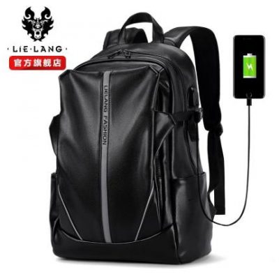 Split Wolf Ba lô nam Ba lô nam Giới du lịch giản dị Xu hướng thời trang Đơn giản Sinh viên hoang dã Máy tính Schoolbag Tide Thương hiệu