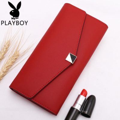 Ví Playboy nữ 2019 thời trang mới ví da nữ ví da nữ dài ví nữ