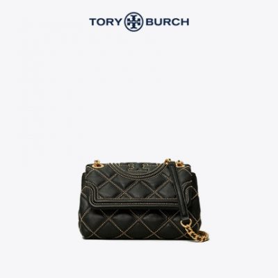 CÂU CHUYỆN BURCH Tony Burch FLEMING Kim cương nhỏ đính kim cương Kiểm tra túi đeo vai Túi nữ 60968