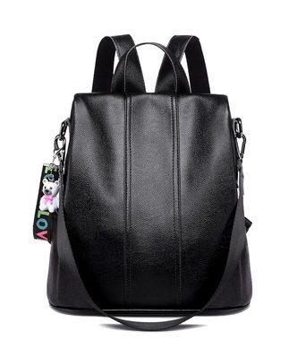 Ba lô da nữ 2019 mới chống trộm da mềm Hàn Quốc thời trang hoang dã da bò nữ công suất lớn