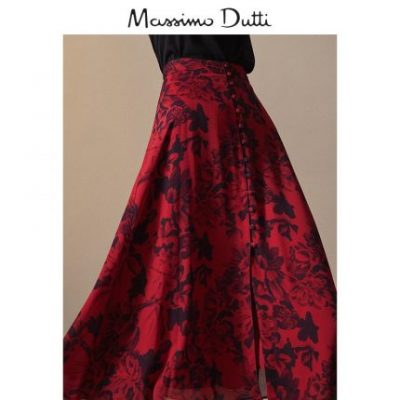 Áo dài in hoa cho nữ giới năm mới Massimo Dutti 05220501600