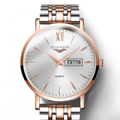 Đồng hồ nam guanqin đồng hồ nam đơn giản xu hướng đồng hồ nam kinh doanh đồng hồ nam bình thường thời trang chống nước 2018 mới