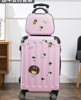 Hành lý nữ nhỏ mới 20 inch sinh viên nam 24 hộp mật khẩu xe đẩy du lịch bao da 26 net màu đỏ thủy triều