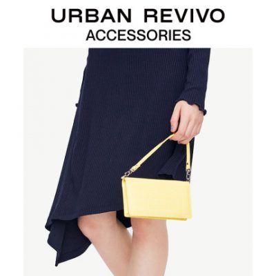 ĐÔ THỊ REVIVO2019 mùa thu đông mới dành cho nữ thanh niên phụ kiện kiểm tra ví tiền xu AV42SAON2000