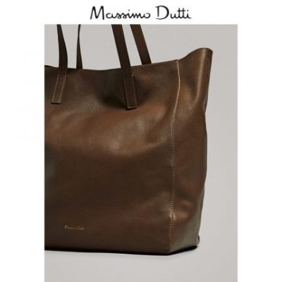 Phụ kiện mới của Massimo Dutti Nappa Pitt Tote 06903606593