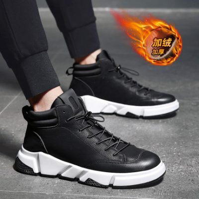 Giày nam mùa thu 2019 giày thủy triều mới cha hoang dã giày thể thao cao cấp thường xuyên mùa đông cộng với giày nhung ấm áp