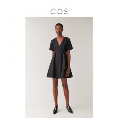 Váy nịt len ​​nữ COS Wool Dress Navy Blue 2019 Thu đông Sản phẩm mới 0790953001