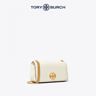 TOR BURCH CHELSEA Mini Cow da Logo kim loại Túi đeo vai nữ Túi xách 58072