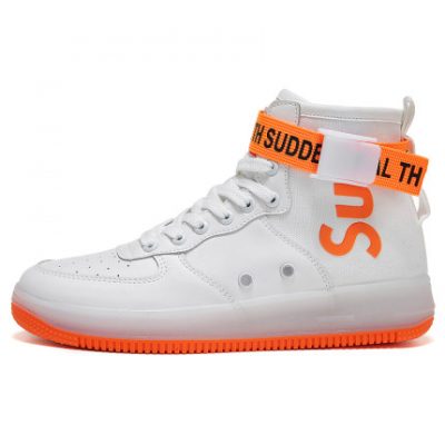 Giày nam mùa thu đông 2019 Giày thể thao cao cấp mới Xu hướng Hàn Quốc Giày bóng rổ thể thao Air Force One Wild Tide Shoes