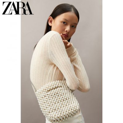 ZARA Túi TRF dành cho nữ mới Pearl Pearl Mini Shoulder Messenger 17350004002