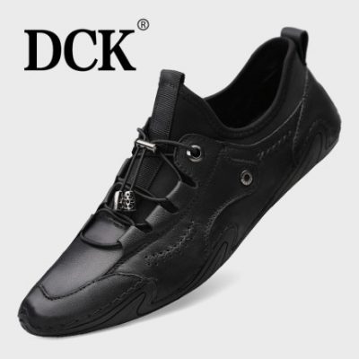 Giày nam mùa đông 2019 giày thể thao nam mới Giày da nam mùa thu Giày hoang dã Giày nam đế xuồng