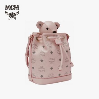 MCM 2020 mùa xuân và mùa hè mới MCM Zoo túi gấu dây rút