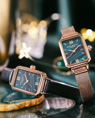 2019 đích thực ánh sáng sang trọng thích hợp đồng hồ nữ thời trang đơn giản tính khí retro hình chữ nhật nữ đồng hồ nữ sinh viên gió