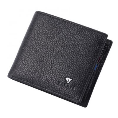 Ví da nam ngắn phần siêu mỏng lớp da bò kinh doanh ví ngang phần nam sinh viên trẻ chống trộm bàn chải