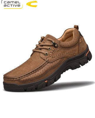 Giày da lạc đà Đức giày da nam 2019 giày thủy triều mùa đông giày thể thao ngoài trời giày đi bộ đường dài giày nam