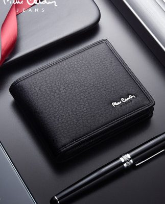 Ví nam Pilkadan ngắn bằng da dày 2019 ví thanh niên mới deerskin mềm kinh doanh ví nam