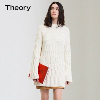 Lý thuyết 2020 đầu xuân mới của phụ nữ len và váy dệt kim cashmere J1011714