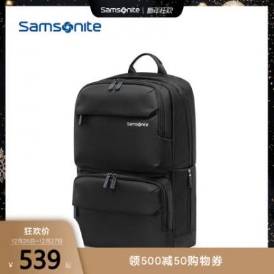 Ba lô nam Samsonite / Samsonite 2019 Túi thời trang mới hợp thời trang Túi đeo chéo 15 inch cho máy tính