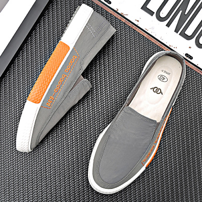 Giày vải đế thấp mùa hè 2019 mới giày lười mùa xuân giản dị Phiên bản Hàn Quốc của giày Lok Fu một đôi giày thoáng khí cho nam