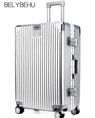 Hành lý nữ lưới đỏ xe đẩy trường hợp khung nhôm vali nam in mật khẩu hộp 20 inch nội trú hộp da 24 học sinh