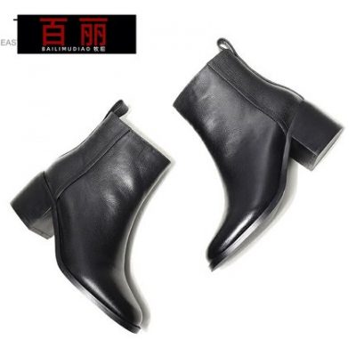 Giày chồn của phụ nữ chồn 2019 mùa thu và mùa đông mới hoang dã Anh xu hướng hoang dã chính thức cửa hàng giày nhỏ