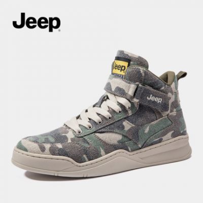 Giày nam JEEP / Jeep mùa thu 2019 mới ngụy trang hoang dã vải cao cấp giày thể thao mùa đông